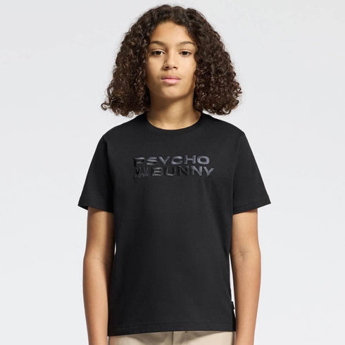 CAMISETA NEGRA BERNI PSYCHO BUNNY KIDS